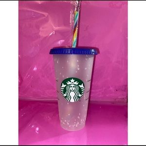 🌈 Starbucks confetti cold cup 🌈